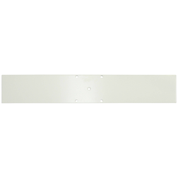 WHITE 6"x36"(15x92cm) METAL BASE PLATE - WHITE 6"x36"(15x92cm) METAL BASE PLATE