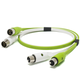 XLR Class B (2xXLR f - 2xXLR m) (1m) - XLR Class B (2xXLR f - 2xXLR m) (1m)
