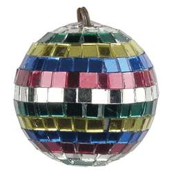 Multicoloured Mirrorball 5 cm - Multicoloured Mirrorball 5 cm