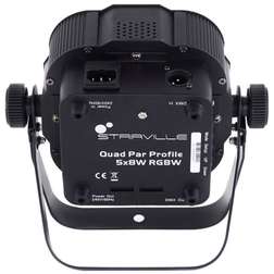 Quad Par Profile 5x8W RGBW 45° - Quad Par Profile 5x8W RGBW 45°
