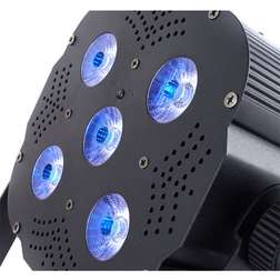 Quad Par Profile 5x8W RGB WW45 - Quad Par Profile 5x8W RGB WW45