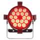 Retro Flat Par 18x10W RGBWA UV - Retro Flat Par 18x10W RGBWA UV