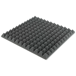 2" Studiofoam Pyramids Charcoal - 2" Studiofoam Pyramids Charcoal