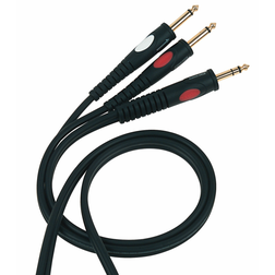 Gold Line DH540 Stereo Jack M - 2x Mono Jack M - Gold Line DH540 Stereo Jack M - 2x Mono Jack M