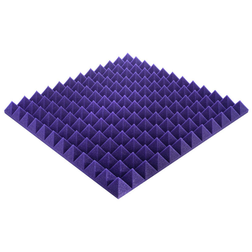 2" Studiofoam Pyramids Purple - 2" Studiofoam Pyramids Purple
