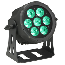 Light Outdoor FLAT PRO PAR CAN 7 IP65 - 7 x 10 W RGBWA - Light Outdoor FLAT PRO PAR CAN 7 IP65 - 7 x 10 W RGBWA