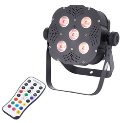 Tri Flat PAR Profile 5x3W RGB - Tri Flat PAR Profile 5x3W RGB