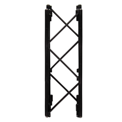 BLACK 8"x8"(20x20cm) SQUARE, 24"(60cm) LONG TRUSS SECTION - BLACK 8"x8"(20x20cm) SQUARE, 24"(60cm) LONG TRUSS SECTION