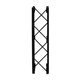 BLACK 8"x8"(20x20cm) SQUARE, 32"(80cm) LONG TRUSS SECTION - BLACK 8"x8"(20x20cm) SQUARE, 32"(80cm) LONG TRUSS SECTION