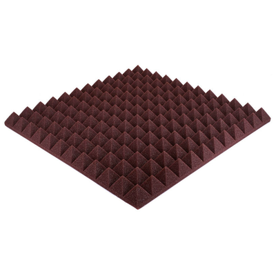 Auralex Acoustics 2" Studiofoam Pyramids Burgund