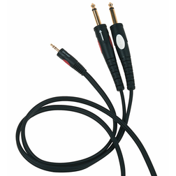 Gold Line DH545 Stereo Mini Jack M - 2 x Mono Jack M - Gold Line DH545 Stereo Mini Jack M - 2 x Mono Jack M