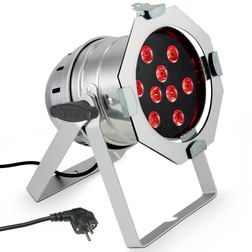 Light PAR 56 CAN - 9 x 8W QUAD Colour LED RGBW PAR light in polished housing - Light PAR 56 CAN - 9 x 8W QUAD Colour LED RGBW PAR light in polished housing