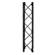 BLACK 8"x8"(20x20cm) SQUARE, 39"(100cm) LONG TRUSS SECTION - BLACK 8"x8"(20x20cm) SQUARE, 39"(100cm) LONG TRUSS SECTION