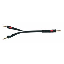 Gold Line DH620 Stereo Jack M - 2x Mono Jack M - Gold Line DH620 Stereo Jack M - 2x Mono Jack M