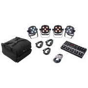 Stairville LED Foot 8 DMX Bundle