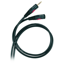 Gold Line DH555 Mini Jack Stereo M - Mini Jack Stereo F - Gold Line DH555 Mini Jack Stereo M - Mini Jack Stereo F