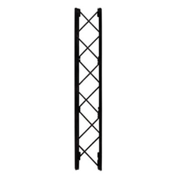 BLACK 8"x8"(20x20cm) SQUARE, 47"(120cm) LONG TRUSS SECTION - BLACK 8"x8"(20x20cm) SQUARE, 47"(120cm) LONG TRUSS SECTION