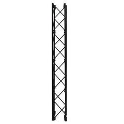 BLACK 8"x8"(20x20cm) SQUARE, 63"(160cm) LONG TRUSS SECTION - BLACK 8"x8"(20x20cm) SQUARE, 63"(160cm) LONG TRUSS SECTION