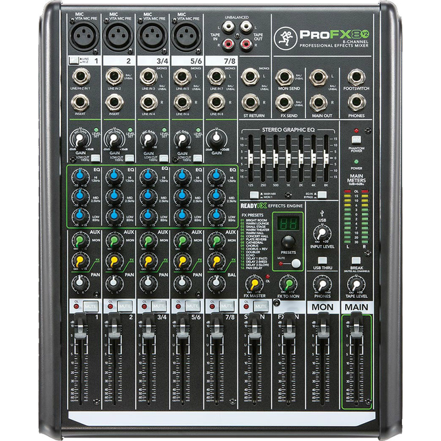 mackie マッキー　profx8 Amazon | MACKIE マッキー アナログミキサー ProFX8 国内正規品