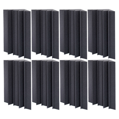 Auralex Acoustics Lenrd Bass Traps Charcoal 8