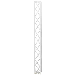 WHITE 6"x6"(15x15cm) SQUARE, 59"(150cm) LONG TRUSS SECTION - WHITE 6"x6"(15x15cm) SQUARE, 59"(150cm) LONG TRUSS SECTION