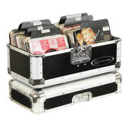 Odyssey KROM SERIES BLACK RECORD/UTILITY CASE FOR 120 7" VINYL RECORDS
