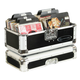 KROM SERIES BLACK RECORD/UTILITY CASE FOR 120 7" VINYL RECORDS - KROM SERIES BLACK RECORD/UTILITY CASE FOR 120 7" VINYL RECORDS