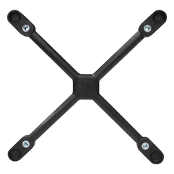 BLACK 8"x8"(20x20cm)CONNECTOR - BLACK 8"x8"(20x20cm)CONNECTOR