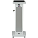 Stand Monitor White Gloss Grey - Stand Monitor White Gloss Grey