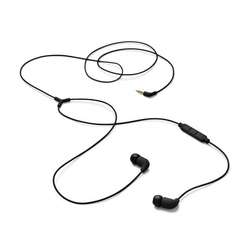 Pipe Earphone w/mic Black - Pipe Earphone w/mic Black