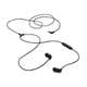 Pipe Earphone w/mic Black - Pipe Earphone w/mic Black