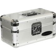 Odyssey KROM SERIES SILVER RECORD/UTILITY CASE FOR 120 7" VINYL RECORDS