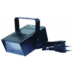 LED disco stroboskop biały - LED disco stroboskop biały