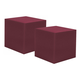 12" CornerFill Cubes Burgundy - 12" CornerFill Cubes Burgundy