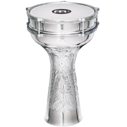 ALUMINUM DARBUKAS HAND-HAMMERED 8" X 14 1/2" - ALUMINUM DARBUKAS HAND-HAMMERED 8" X 14 1/2"