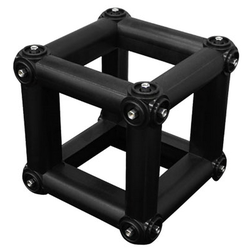 BLACK 10"x10"x10"(25x25x25cm) SQUARE CUBE CONNECTOR - BLACK 10"x10"x10"(25x25x25cm) SQUARE CUBE CONNECTOR