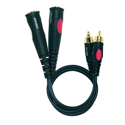 Gold Line DH655 2 x RCA M - 2 x Mono Jack F - Gold Line DH655 2 x RCA M - 2 x Mono Jack F