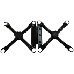 BLACK 6"x6"(15x15cm) HINGE CONNECTOR - BLACK 6"x6"(15x15cm) HINGE CONNECTOR