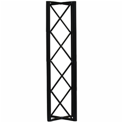 BLACK 6"x6"(15x15cm) SQUARE, 24"(60cm) LONG TRUSS SECTION - BLACK 6"x6"(15x15cm) SQUARE, 24"(60cm) LONG TRUSS SECTION