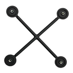 BLACK 10"x10"(25x25cm)CONNECTOR - BLACK 10"x10"(25x25cm)CONNECTOR