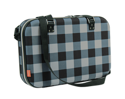 Messenger Black And White Checkboard - Messenger Black And White Checkboard