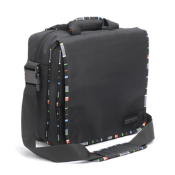 Bags Courier - Bag (Multi-Striped&Black) - Bags Courier - Bag (Multi-Striped&Black)