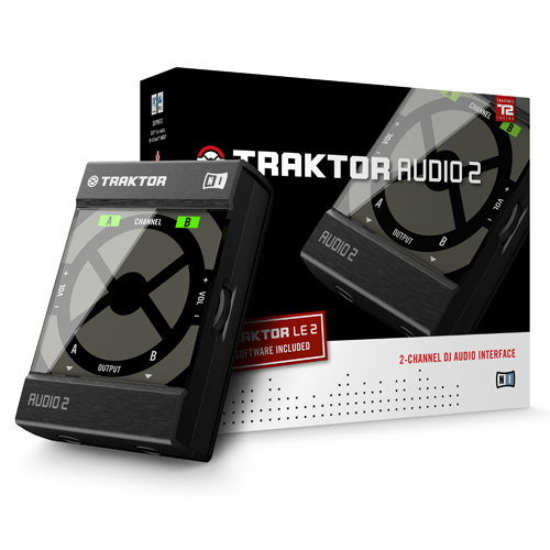 TRAKTOR AUDIO 2 MK2 DJ オーディオI/F Native Instruments TRAKTOR Audio 2 Mk2 - SKYLARK