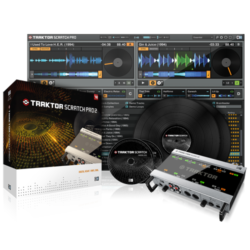 DJ機材 TRAKTOR SCRATCH PRO2 / AUDIO8DJ NI_TRAKTOR-SCRATCH-PRO-