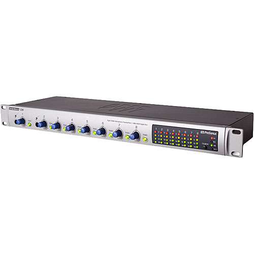 アンプ Presonus DIGIMAX D8 Amazon | PreSonus DigiMax D8 Eight-Channel Preamp with 48