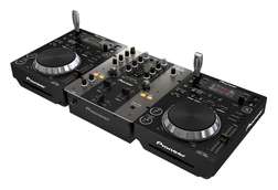 2 x CDJ-350S + DJM-250 + Darmowy FlightCase - 2 x CDJ-350S + DJM-250 + Darmowy FlightCase