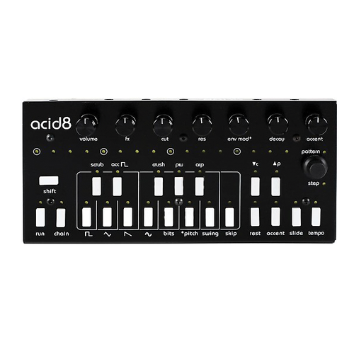 acid8 mk2 twisted electronアシッドベースシンセ Twisted electrons Acid8 MKII Desktop Synthesizer