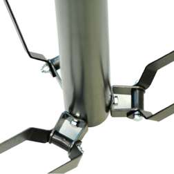 LSS-3S, PRO-speaker stand steel, black - LSS-3S, PRO-speaker stand steel, black