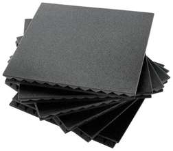 2" Studiofoam Pyramids Charcoal - 2" Studiofoam Pyramids Charcoal