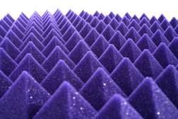 2" Studiofoam Pyramids Purple - 2" Studiofoam Pyramids Purple